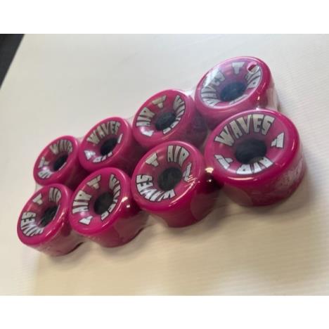 Air Waves Quad Roller Skate Wheels - Solid Pink - Pack of 8 £59.95